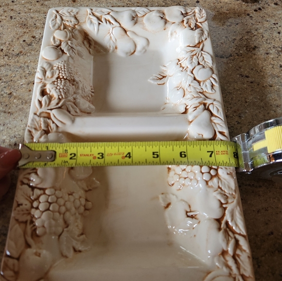 Antique Three Sectional Platter - Picture 7 of 9